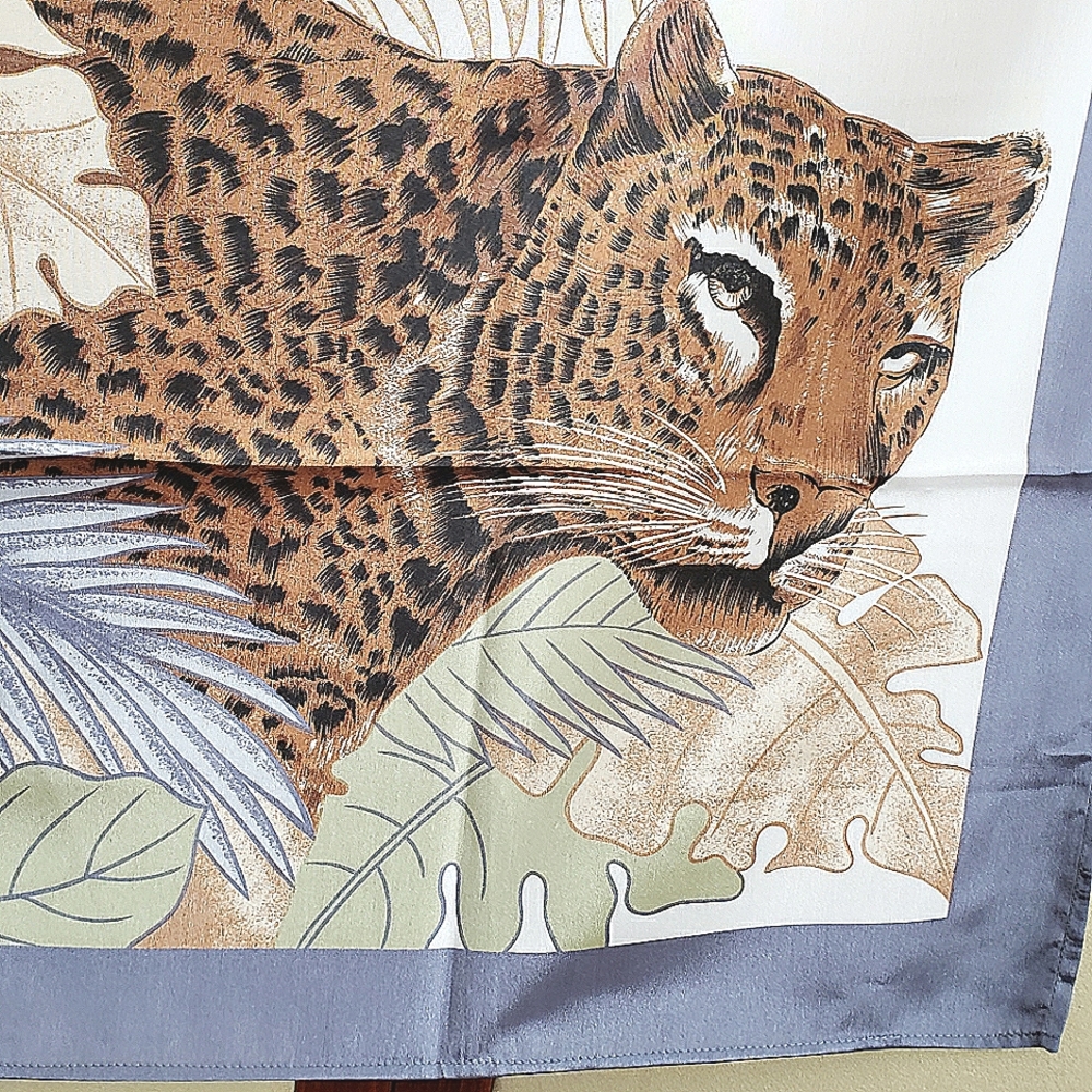Cheetah Panther Leopard Scarf - Picture 6 of 8